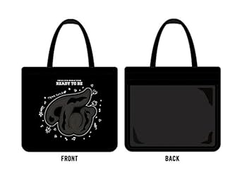 TWICE THIS IS FOR popup トートバッグ A ブラック TWICE THIS IS FOR popup トートバッグ A ブラック TOTE BAG【A